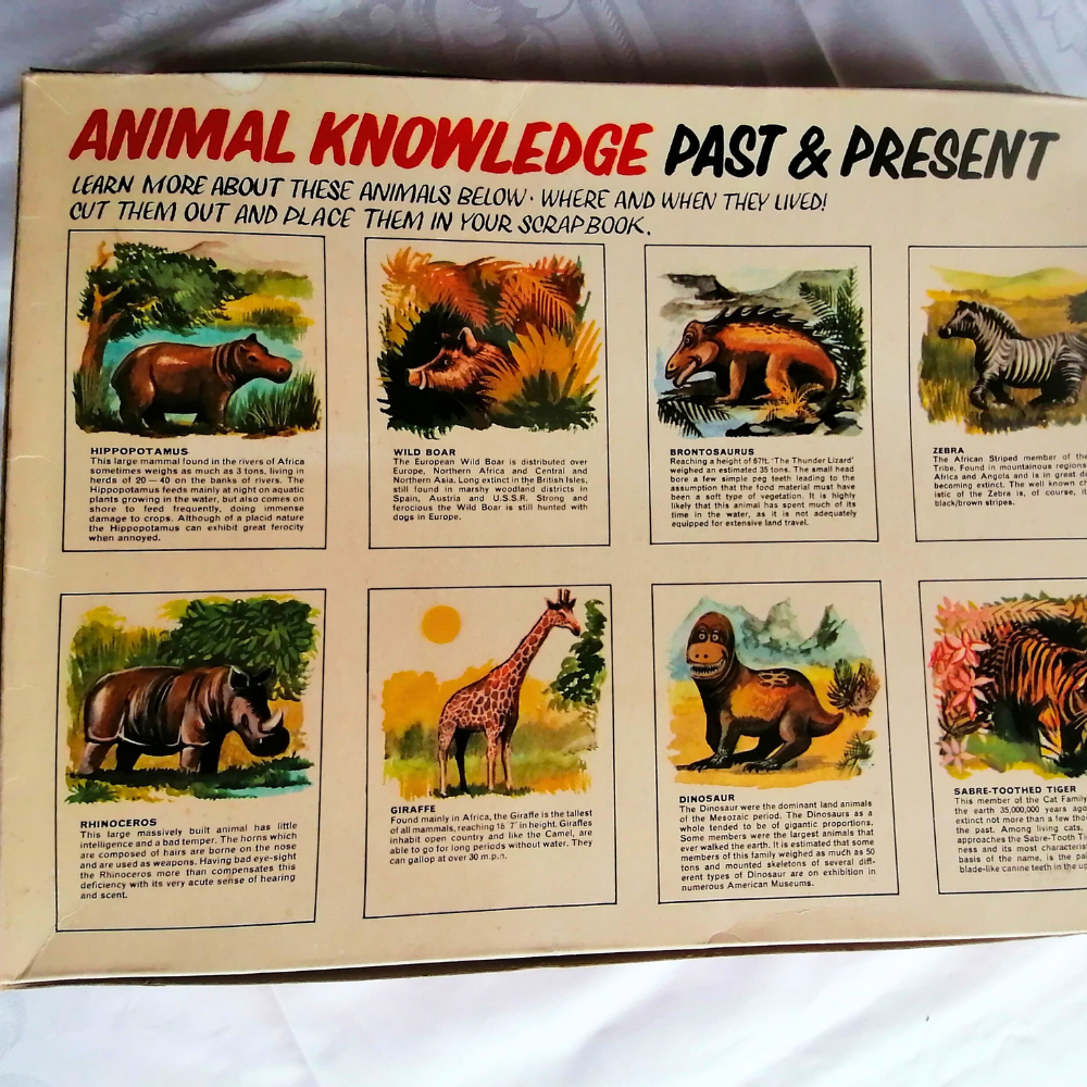 Complete 1960s Wade Animal Party Crackers with Original Porcelain Figurines